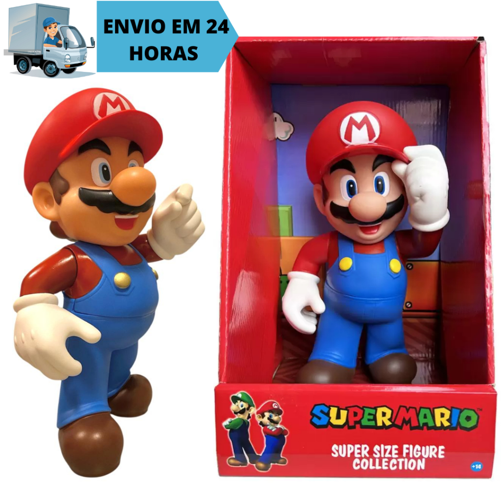 Mario Bros Bonecos: Onde Comprar | BuscaProdutos