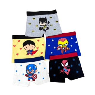 Kit de Cuecas boxer sortido menino infantil personagens algodão premium com 3 ou 6 unidades variadas em Oferta na Shopee