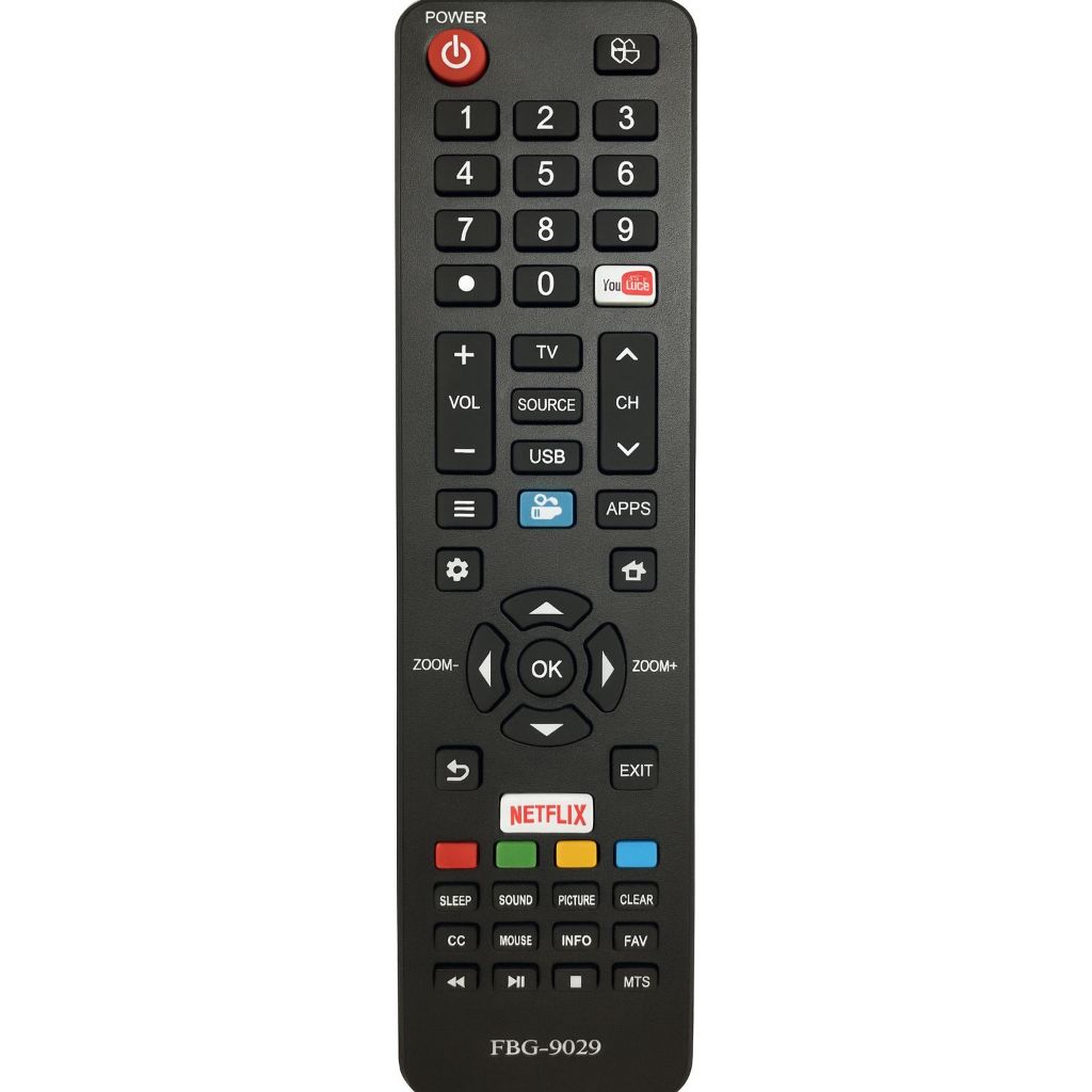 Controle Remoto compativel FBG-9029 Compatível com TV Semp Toshiba