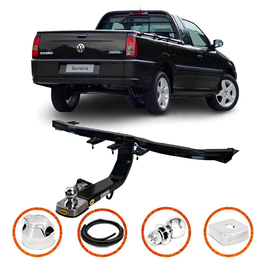 Engate Fixo Volkswagen Saveiro G2/G3/G4 1997 1998 1999 2000 2001 2002 2003 2004 até 2009 700kg