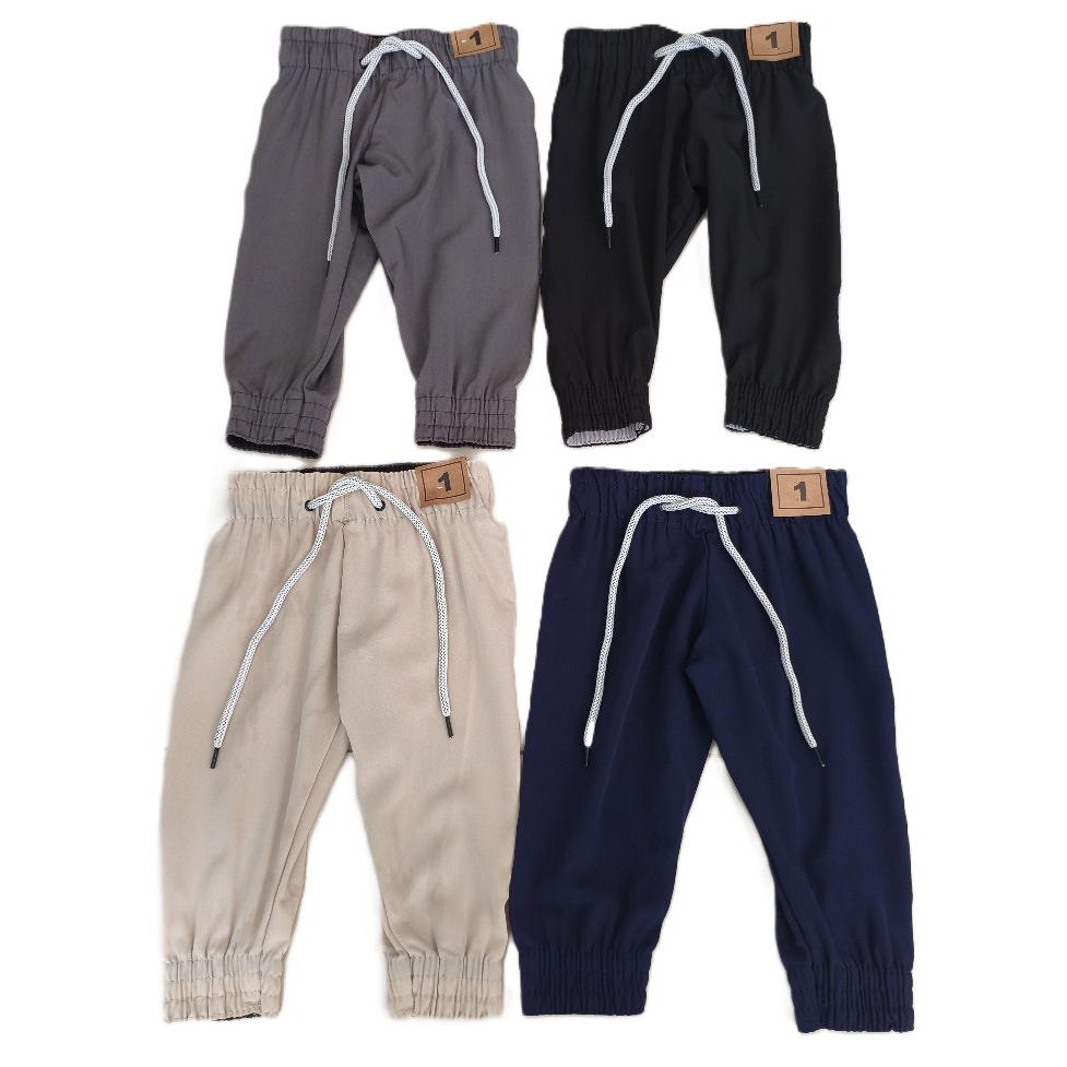 Calça Moletom/Jogger Tactel menino 1 a 3 em Oferta na Shopee
