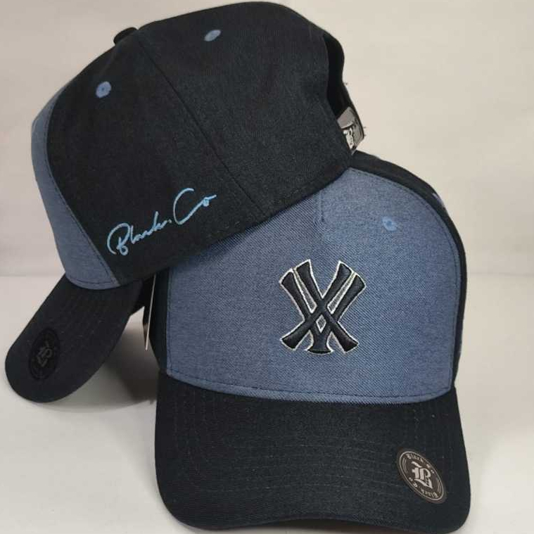 Boné Black.Co XV Azul Turquesa/ Black Edition Limited Snapback Aba Curva