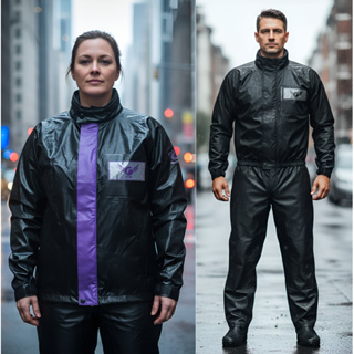 Capa de Chuva Impermeável Motociclista Masculino Feminina Fly Plus Forrada com Bolso em Oferta na Shopee