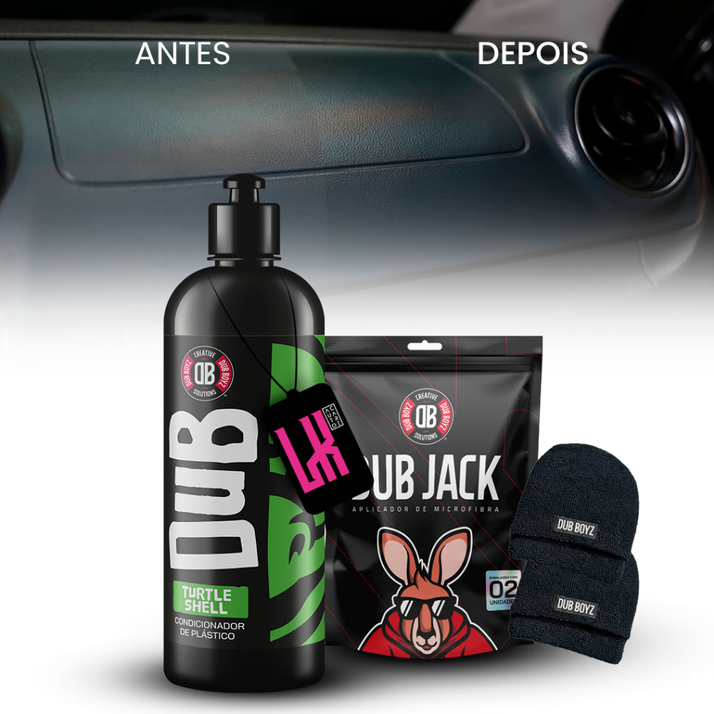 Turtle Shell Dub Jack Dub Boyz Renovador Concionador Plastico Ressecado Painel Console