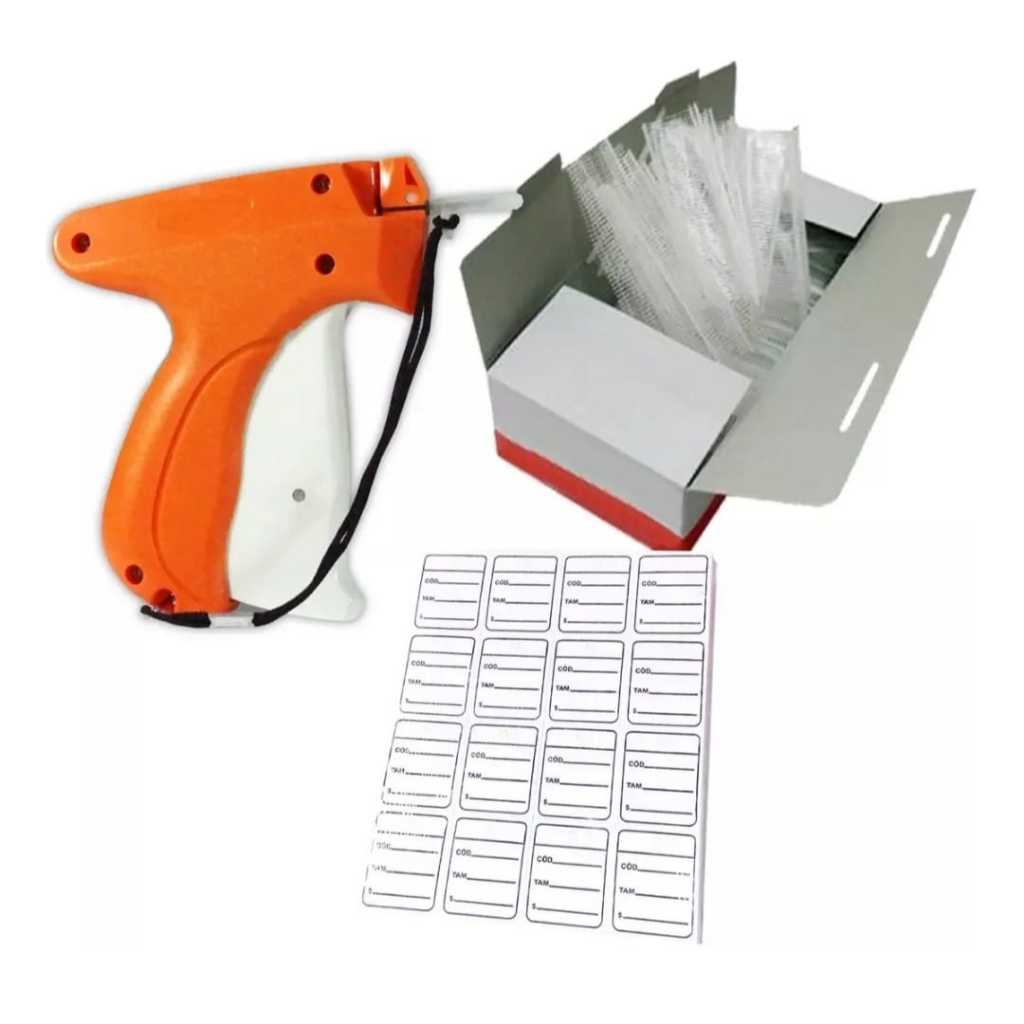 Kit Aplicador Tag+1000 Etiqueta Tag+10000 Mil Pino Tag
