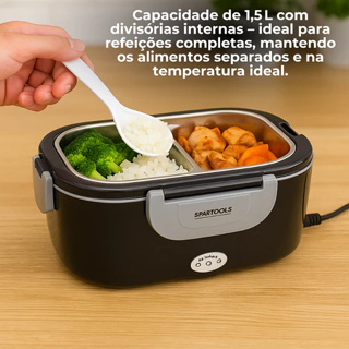 Marmiteira Elétrica Térmica Bivolt - Preta em Oferta na Shopee