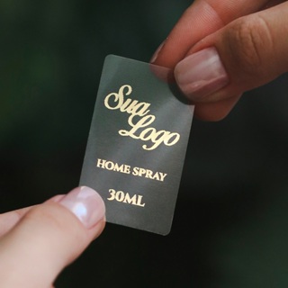 Adesivo para Home Spray 5x3cm 30ml Logo/Casamento  Etiqueta Agradecimento Lembrancinha Mimos Adesivo Dourado Monograma em Oferta na Shopee
