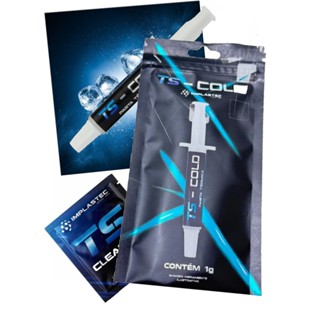 Pasta Térmica TS Cold 01 (UM) Grama Ideal para Processador Placa de Vídeo Smartphones Drone e Console em Oferta na Shopee