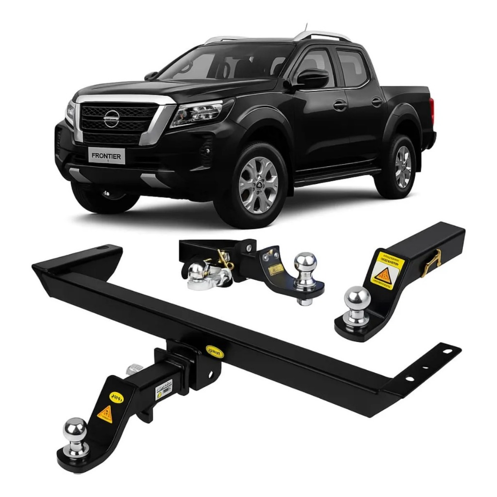 Engate Removível Nissan Frontier 2017 2018 2019 2020 2021 2022 2023 2024 2025 2.100kg
