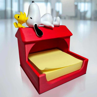 Organizador de postits do snoopy com o woodstock em Oferta na Shopee