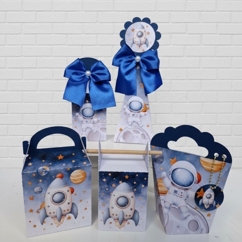 kit caixinhas PEGUE MONTE ASTRONAUTA PERSONALIZADOS/lembrancinhas para festa aniversario
