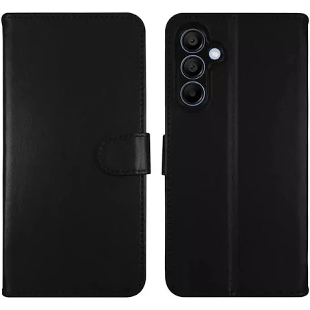 Capa Carteira Flip + Película 3D Para Samsung Galaxy A17 4G/ 5G