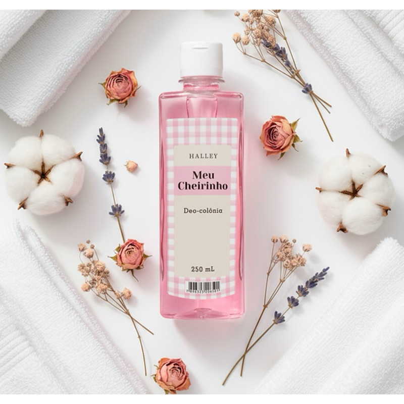 1 Frasco Deo Colônia Meu Cheirinho Halley 250 ml em Oferta na Shopee