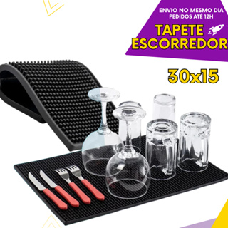 Tapete Escorredor de Louças Bar e Barbeiro em PVC Emborrachado Antiderrapante em Oferta na Shopee