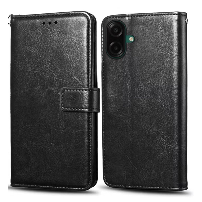Capa Carteira Flip + Película 3D Para Samsung Galaxy A07