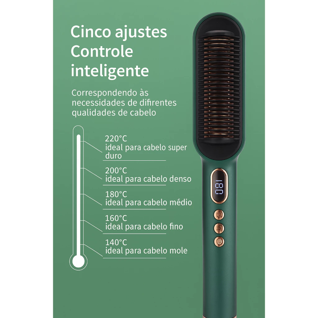 Modelador de Cachos 32mm – Ondas Grandes Prancha Babyliss 2 em 1 BIVOLT