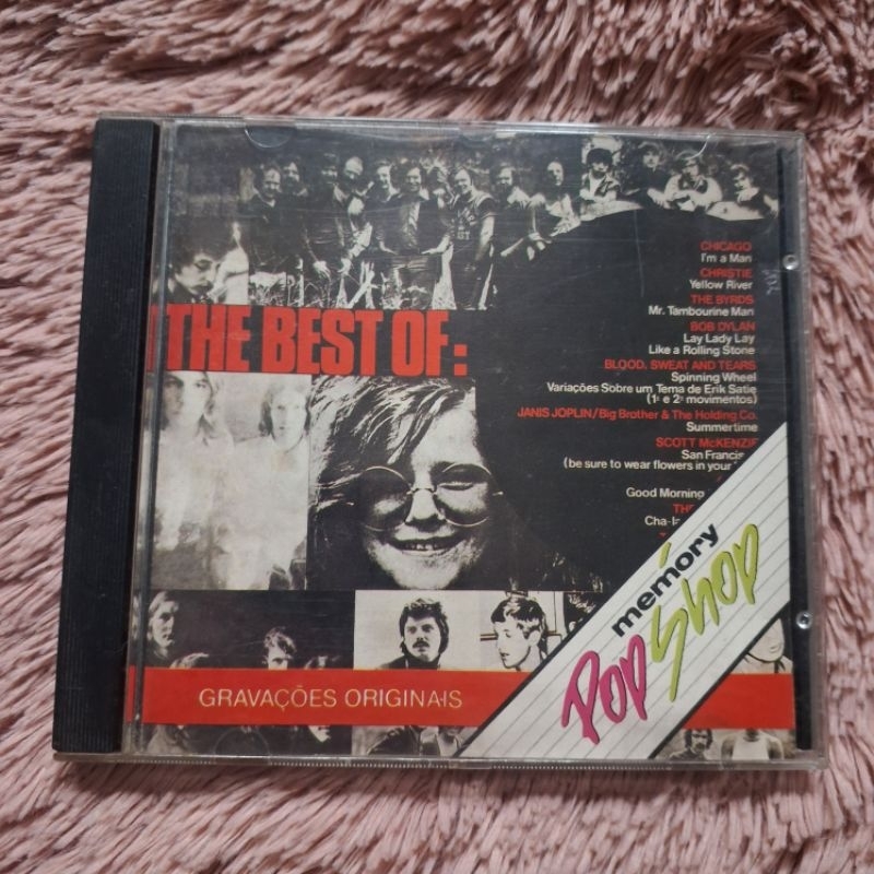 Cd Coletânea The Best Of: Chicago, Bob Dylan, Blood Sweat And Tears, Janis Joplin, The Byrds