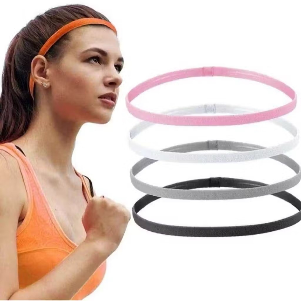 【Kit 6~12~18 Faixa De Cabelo Elástica Antiderrapante】 Faixa De Cabelo Elástica Antiderrapante 10MM Popular Yoga S