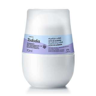 Desodorante Antitranspirante Roll-on Tododia Algodão 70ML NATURA