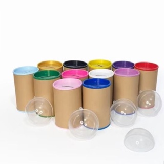 Kit 40 uni de Cofrinho 10x06 e 40 Esferas acrílica 6,5cm para lembrancinhas em Oferta na Shopee