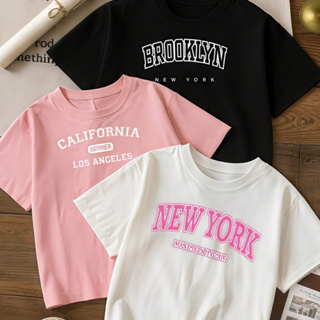 Kit 3 Camiseta 100% Algodão Infantil Meninas Kit Blusinha Infantil Estampas Modernas Combinando conforto e Estilo em Oferta na Shopee