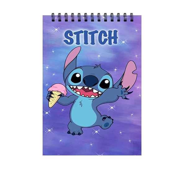 30 Mini bloquinho 7x10 Stitch Lembrancinha