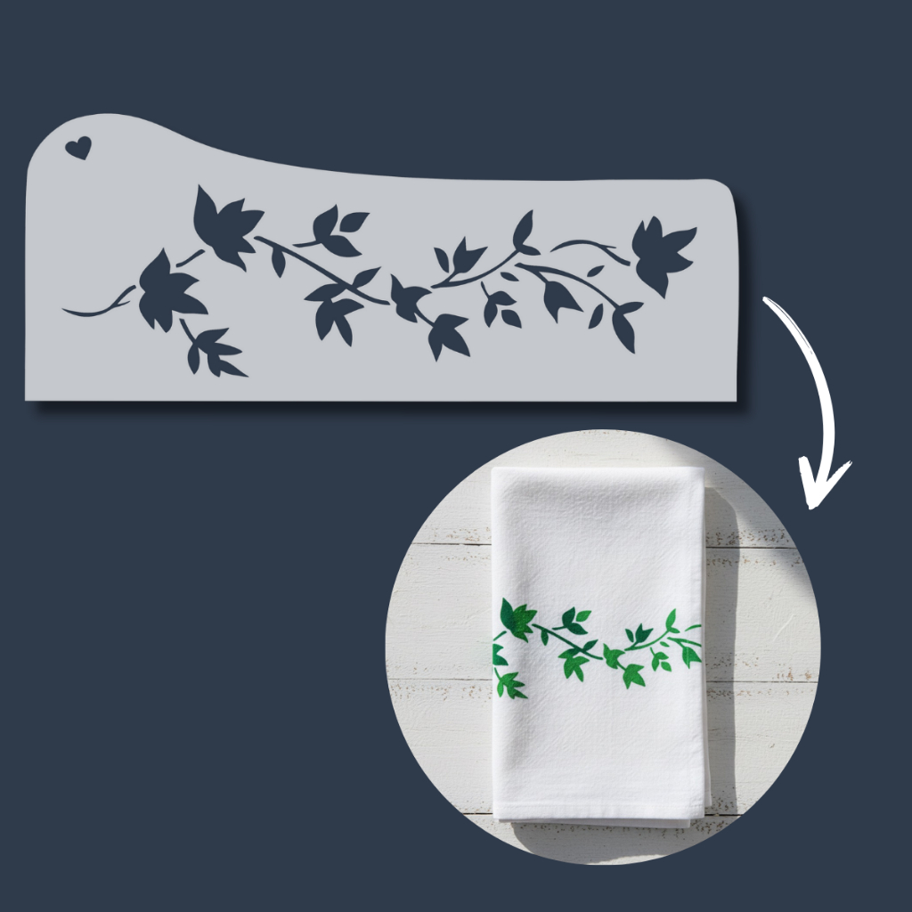 Stencil Molde Folhas Secas para Artesanato, Pintura, Pano de Prato, Tecido, Madeira, Mdf, DIY