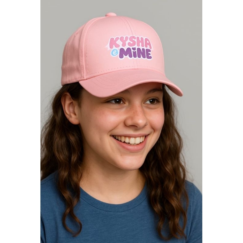 Boné Rosa Kysha e Mine – Confortável, Leve e Super Charmoso! Boné Rosa Kisha e Mine