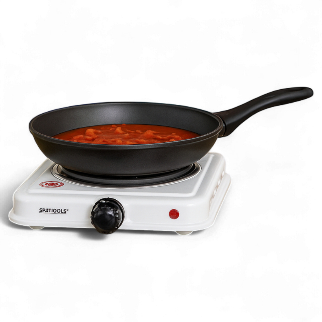 Fogão Cooktop Elétrico Indução Portátil 1 Boca 1000W 127V/220V Cozinha Viagens Apartamento Motorhome