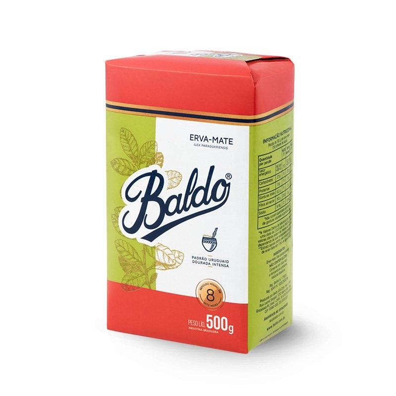 Erva Mate Chimarrão Yerba Mate Uruguaia Baldo 500g
