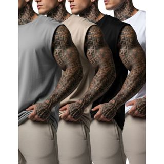 Regata Machão Masculina Oversized Básica 100% Algodão Premium P M G GG G1 em Oferta na Shopee