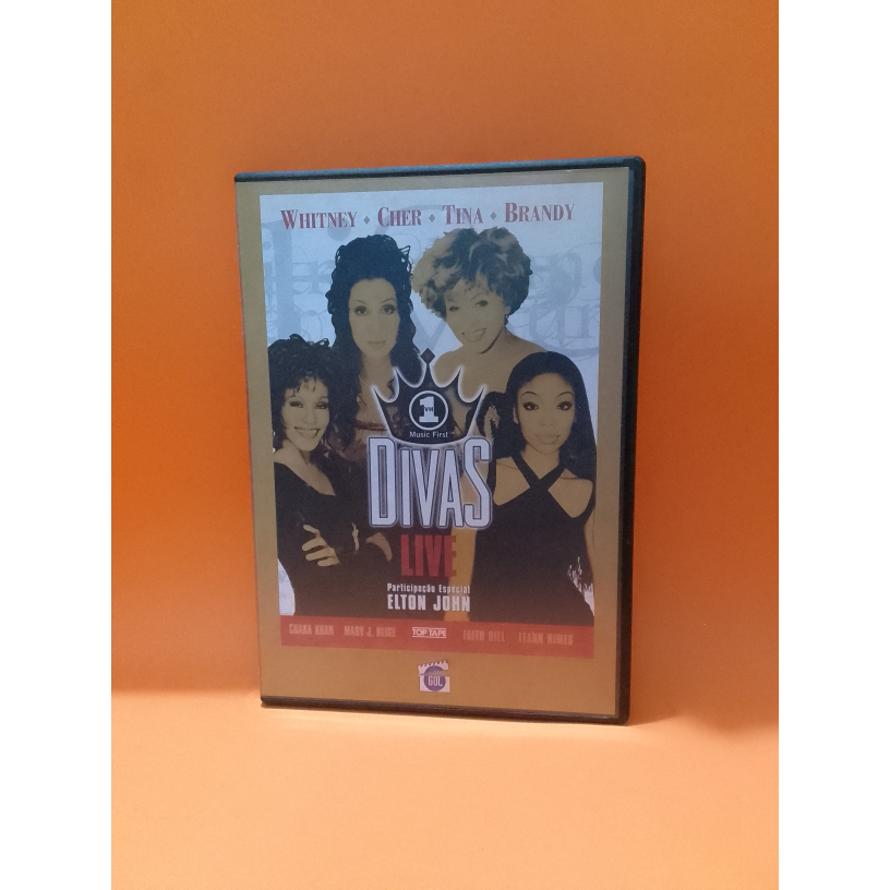 DVD Divas Live (Whitney, Cher, Tina, Brandy) - Participação Especial Elton John