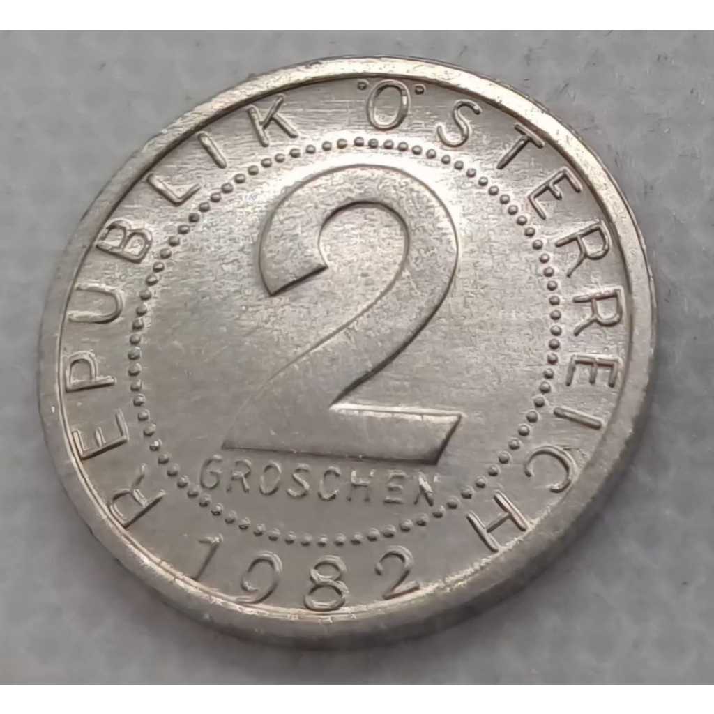 Moeda 2 Groschen Austria (anos variados) - FC