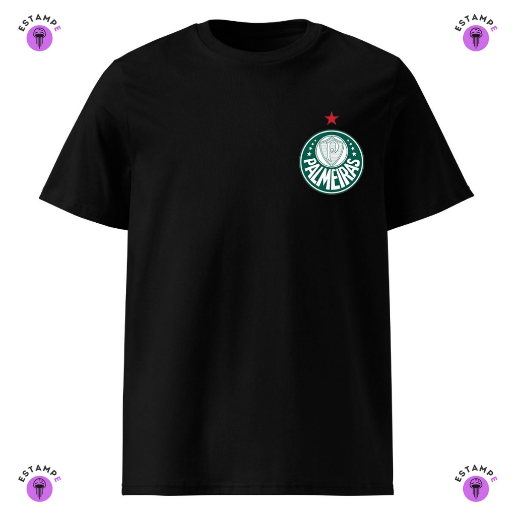 Camisa Camiseta Infantil Do Palmeiras Time Futebol Blusa 100% Algodão Premium Unissex Menino Menina