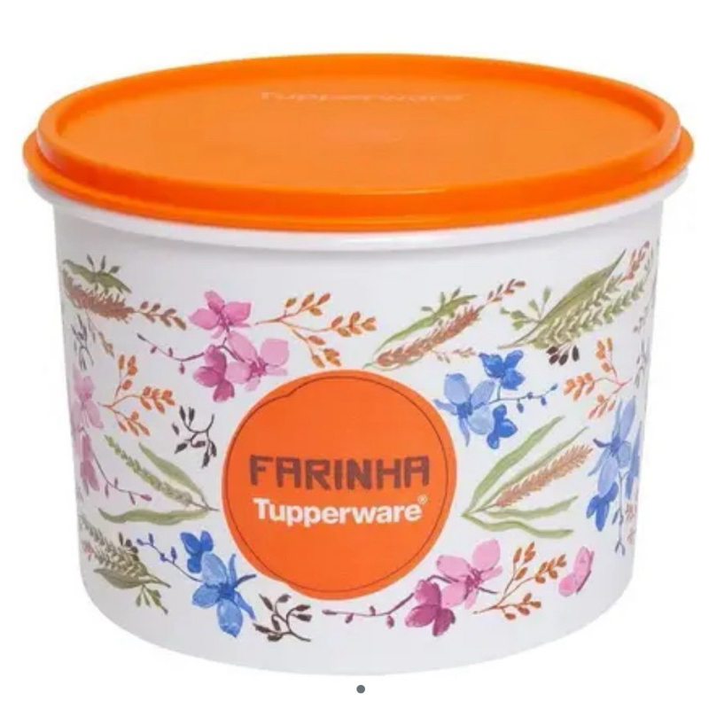 Farinha Floral Tupperware 2,4L