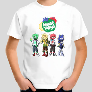 Camiseta Infantil  Mundo Torajo Irmãos morajo zulmi linn wiki Aventura Saga Morajo