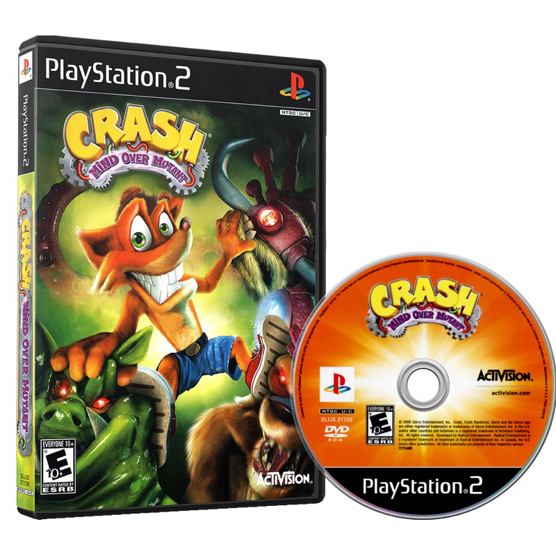 Jogo Crash: Mind Over Mutant - Playstation 2
