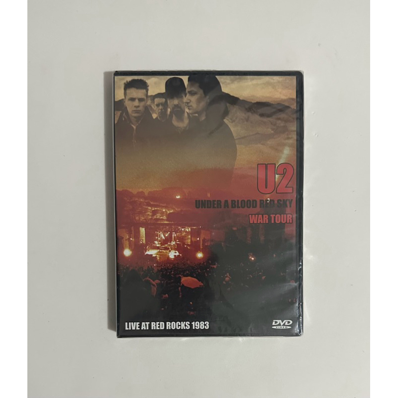 DVD U2 – Under A Blood Red Sky War Tour (Live At Red Rocks 1983)