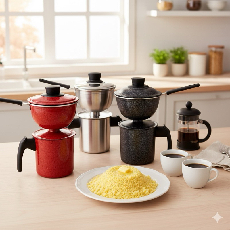 Cuscuzeiro Nordestino individual porção único