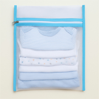 Kit 6 Saquinhos Organizadores de Roupas para Bebê de Maternidade Mala e Viagem de Filó 30x35 em Oferta na Shopee