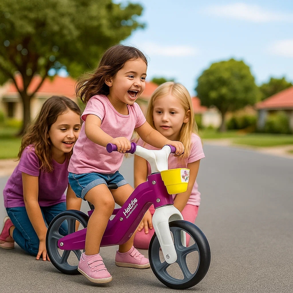 Bicicleta Infantil Equilíbrio Sem Pedal Balance Bike Aprendizado Coordenação Motora Antiderrapante