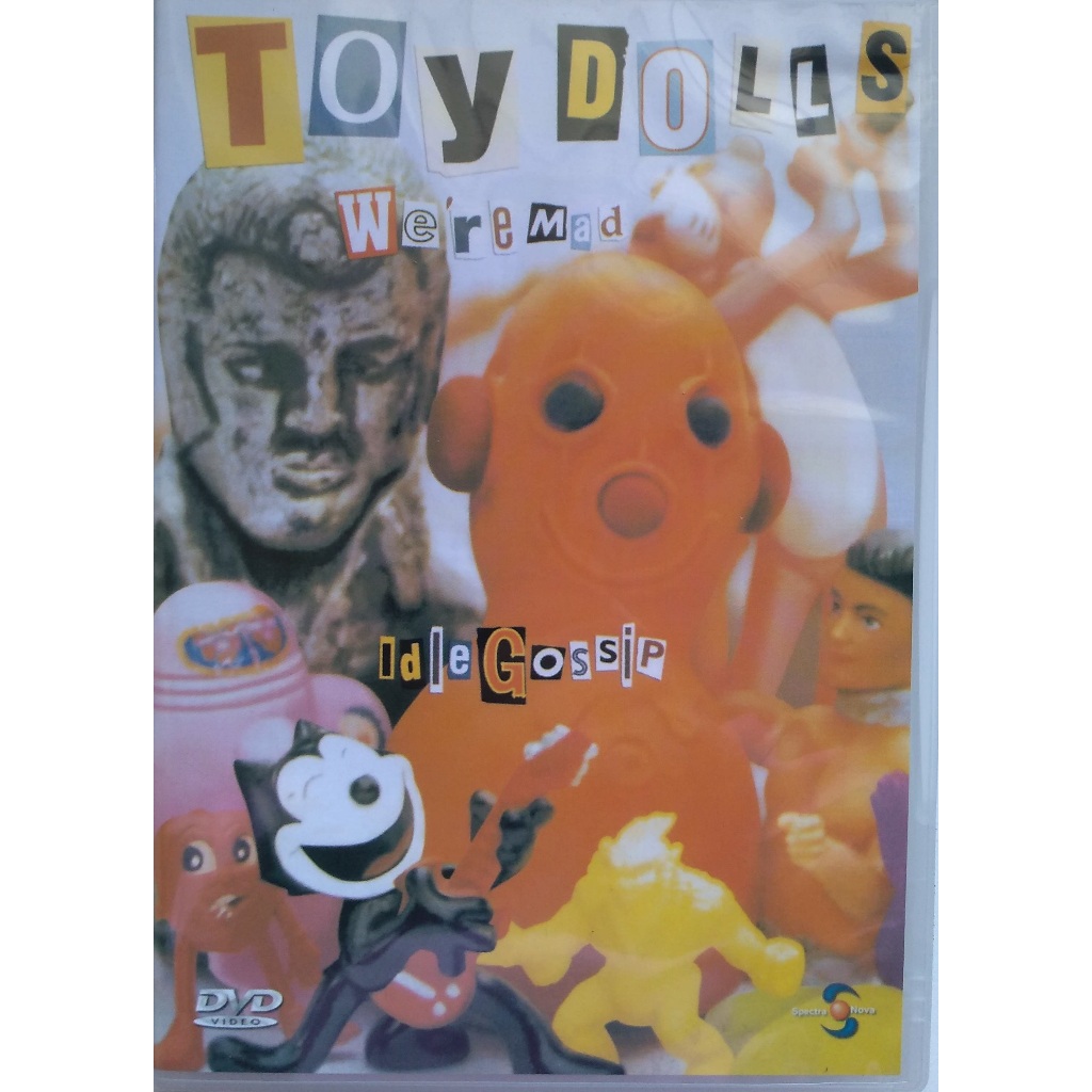 DVD TOY DOLLS - WE'RE MAD / IDLE GOSSIP
