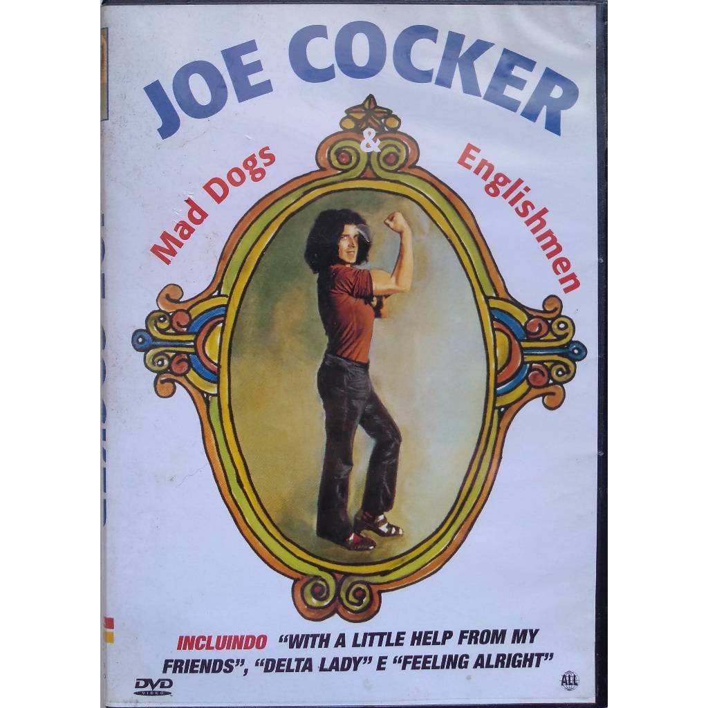 DVD JOE COCKER - MAD DOGS & ENGLISHMEN (RARÍSSMO)