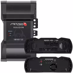 Módulo Amplificador Stetsom Vulcan 1200 – 1 Canal Mono Classe D – 2 Ω OHMS – Alta Performance Automotivo