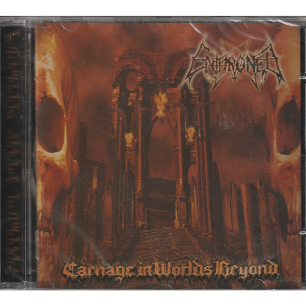 Enthroned – Carnage In Worlds Beyond CD Lacrado de época marduk tsjuder satyricon dissection ulver rotting christ