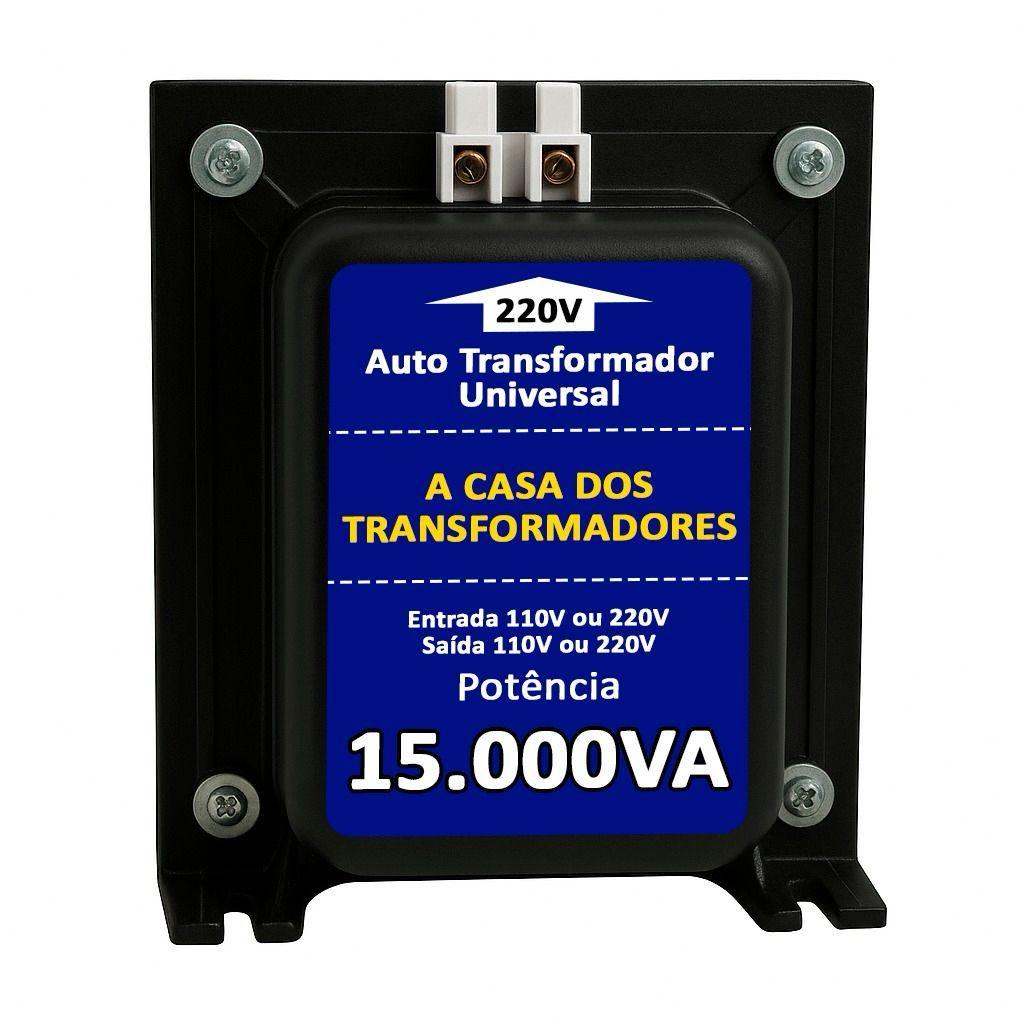 Auto Transformador 15.000 VA SINDAL 127v /220v ar condicionado de até 30.000BTUS