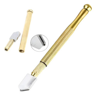 Cortador De Vidro Profissional Ferramenta Cortar Vidro Espelho Com Reservatorio/Bisnaga