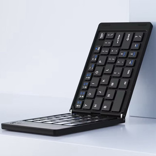 Teclado Dobrável Portatil Bluetooth Universal Para Notebook Celular Tv Computador Teclas Silenciosas