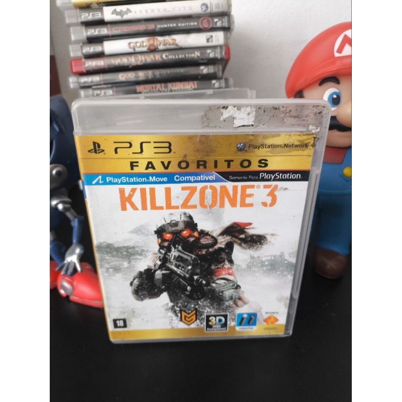 Jogo para ps3 usado mídia física original Killzone 3