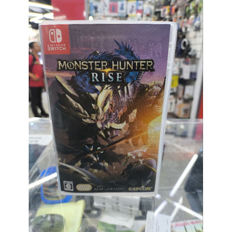 Leia o anúncio jogo para nintendo switch usado original Asiático Monster Hunter Rise Mídia física